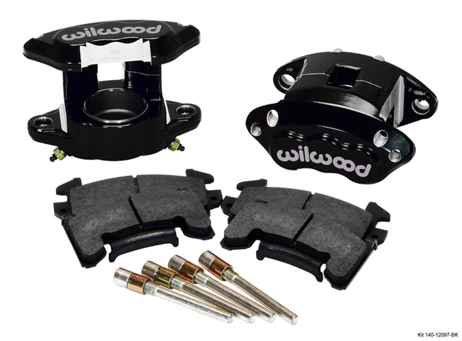 Wilwood D154 Caliper Kit, Metric GM Upgrade, Black