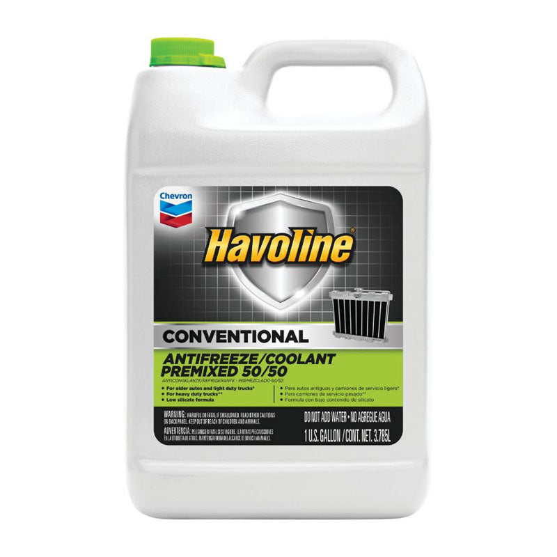 Havoline Conventional Premixed 50/50 Antifreeze/Coolant (Green)
