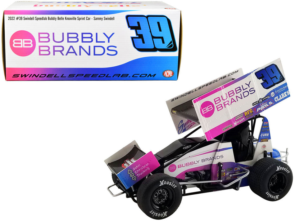 Sammy Swindell "Bubbly Brands"  "Knoxville Nationals" (2022) Winged Sprint Car #39