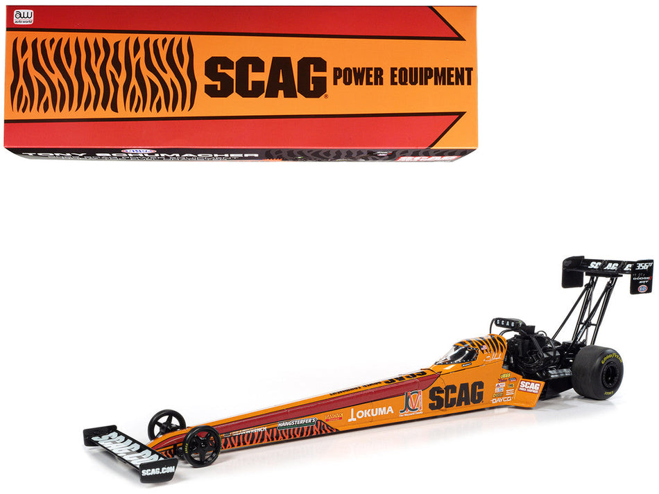 Tony Schumacher "SCAG Power Equipment" 2022 NHRA Top Fuel Dragster